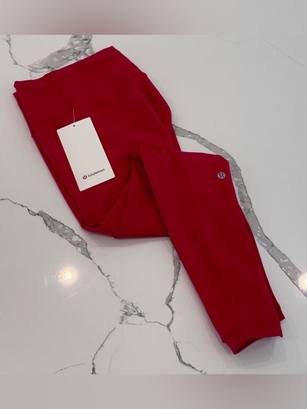 Lululemon Wunder Train No Line High-Rise Tight 28” Oxford Red Size 12 NWT